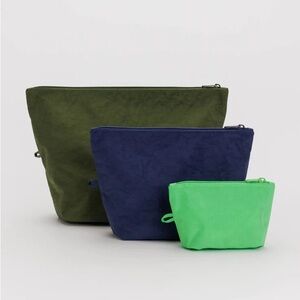 Baggu Go Pouch Set - Marine